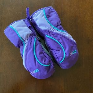 Head fleece lined mittens (Small)